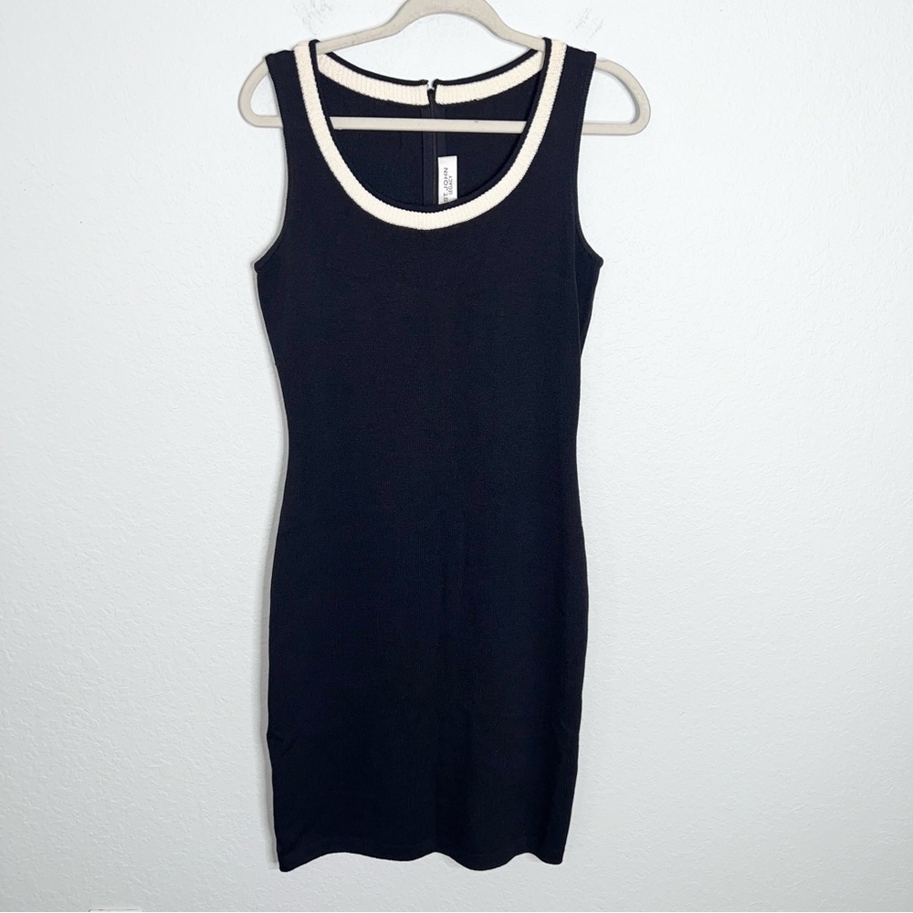 St. John Legacy Dress Women’s Size 4 Santana Knit Mini Sleeveless Rare B19